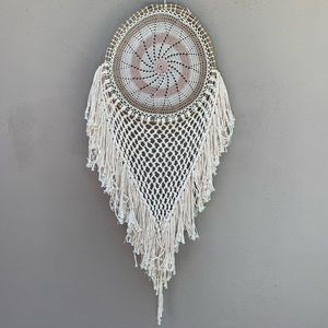 Handmade macrame dream catcher😊